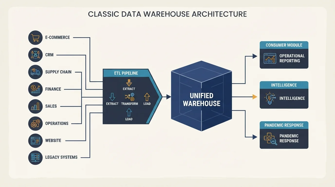 Ministry Enterprise Data Warehouse model diagram