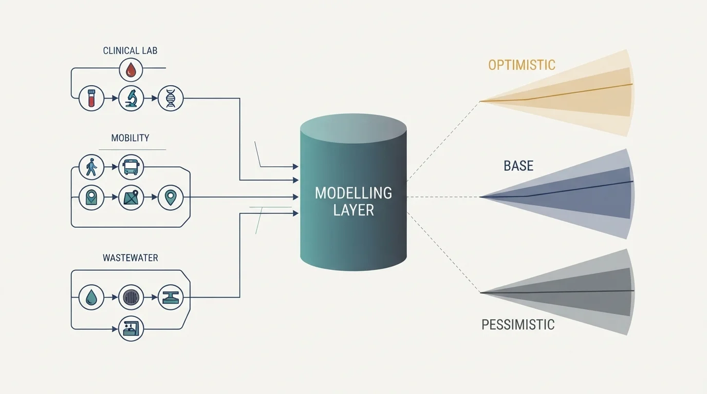 Provincial Pandemic Modelling model diagram
